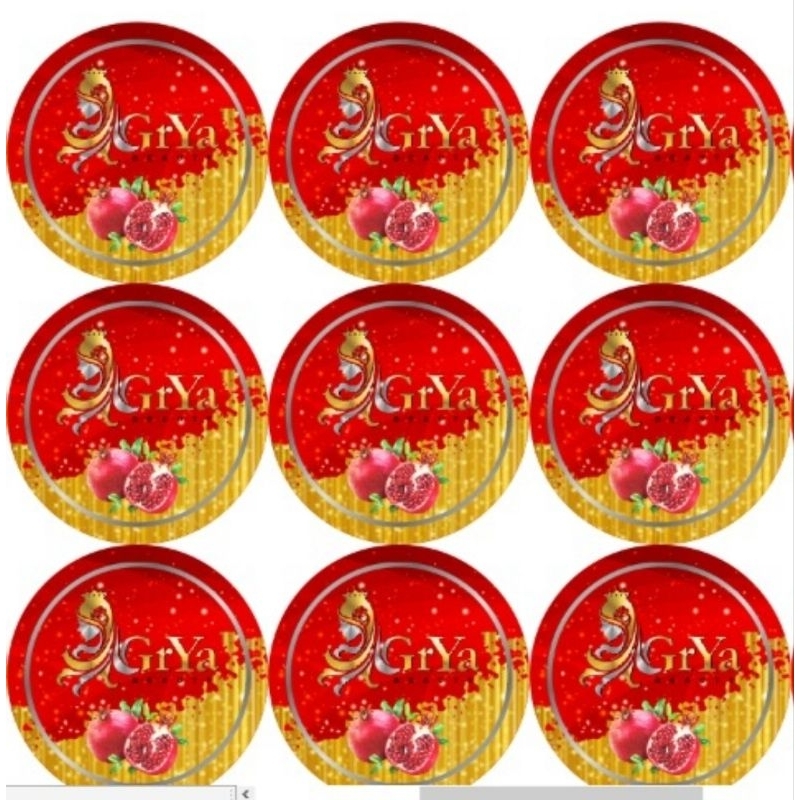 

sticker serum grya beauty/stiker grya beauty/harga per 1 pcs ecer
