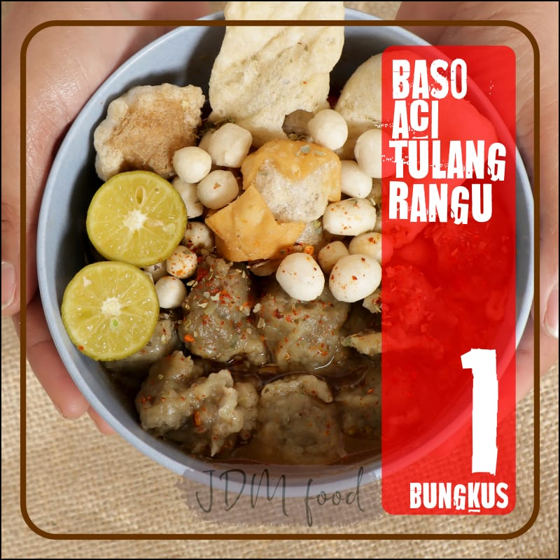

BAKSO TULANG RANGU TULANG RAWAN PORSI JUMBO LADA HASEUM PEDAS MERCON