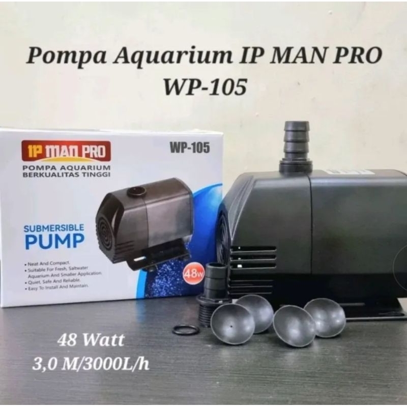 Pompa Aquarium kolam Ikan  SKP-105  35 Watt / IP MAN PRO WP-105