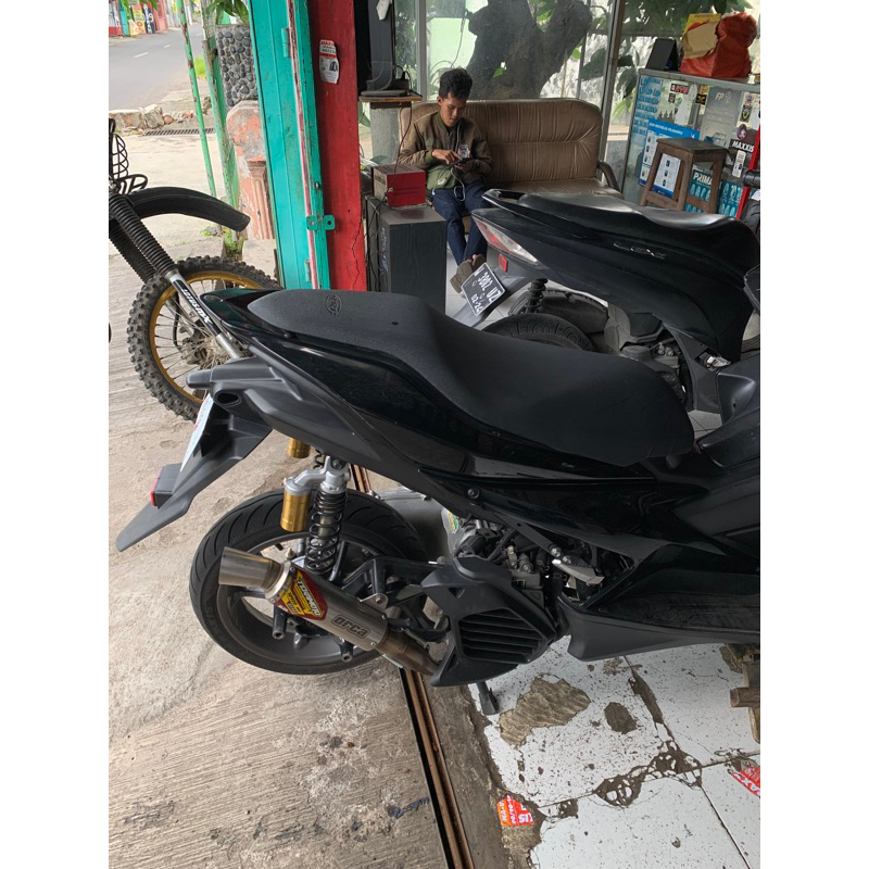 knalpot tekamoto fullsys aerox old