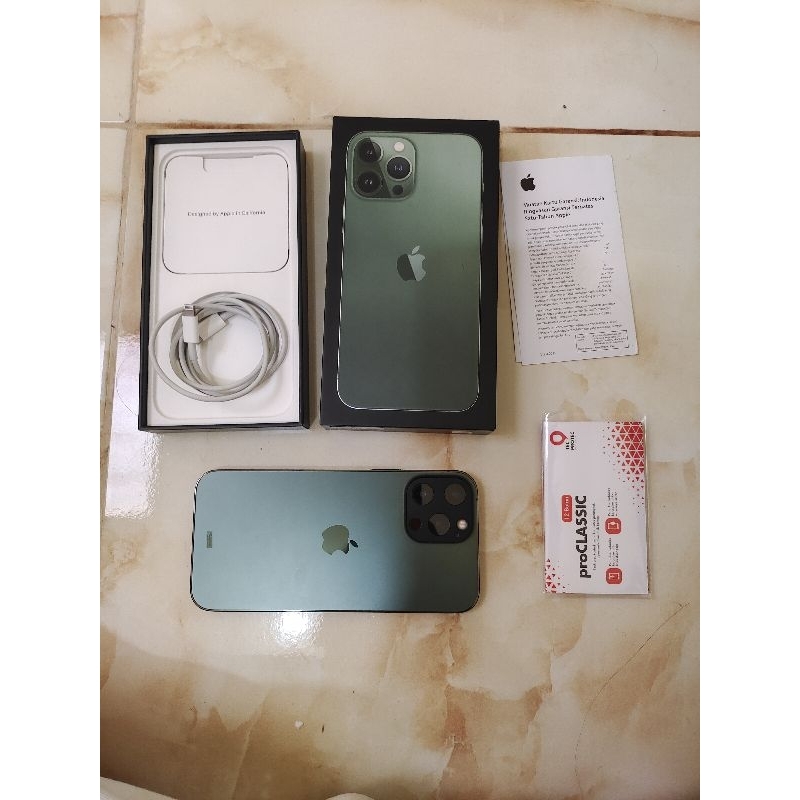 iPhone 13 Pro Max 256gb iBox Pake 5bln BH 100% Jarang Pake Simpanan