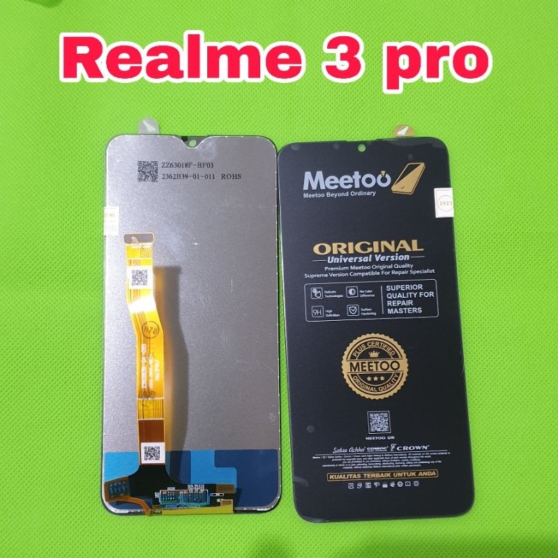 lcd ts touchscreen realme 3 pro/realme x lite