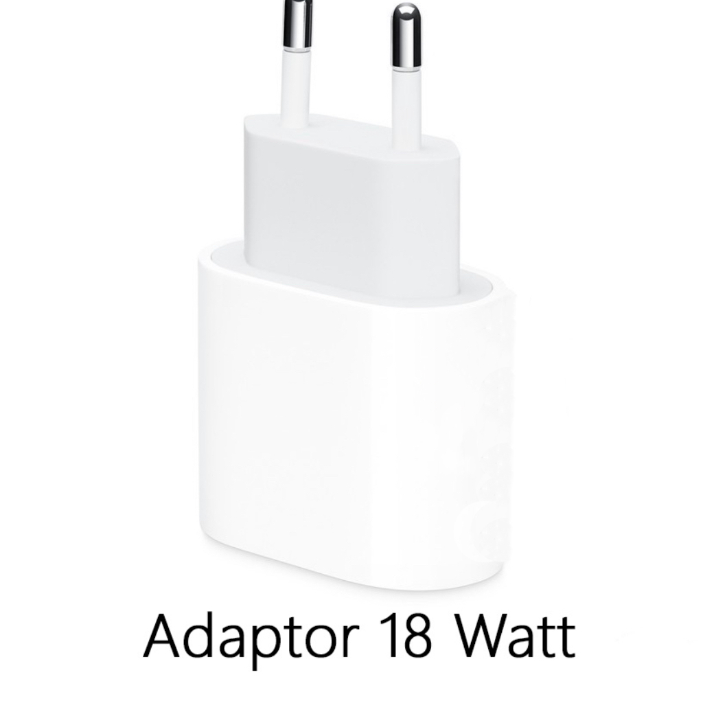 Adaptor 18W USB-C Power adapter PD Fast Charing / Kepala Cas