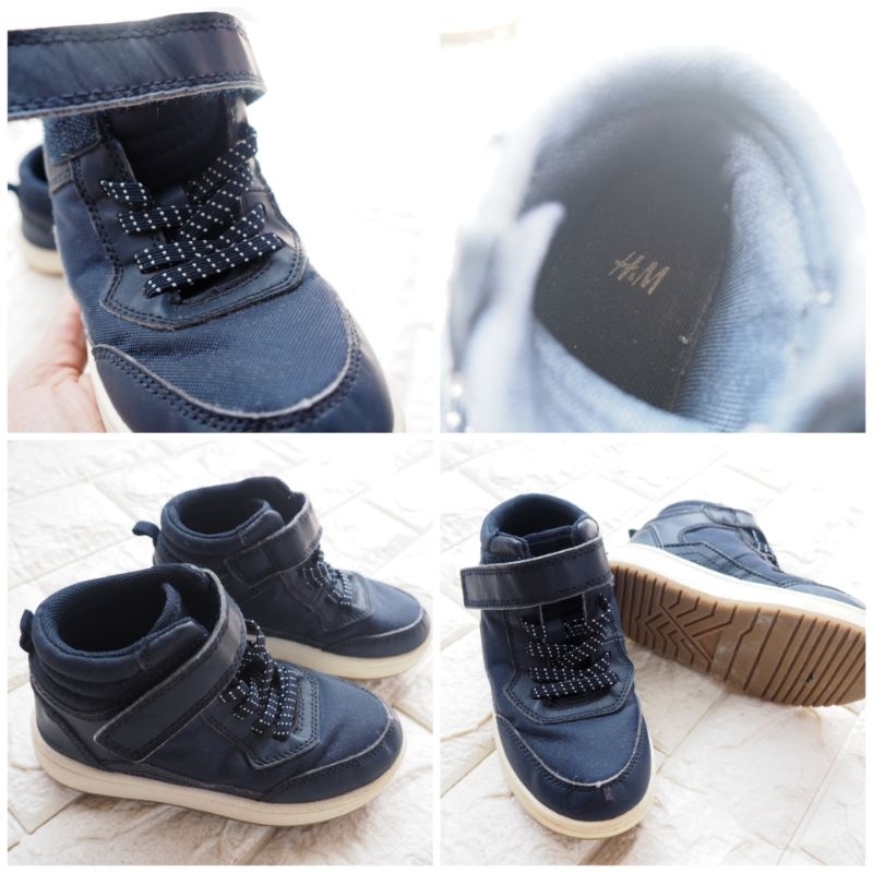 Zulfas Preloved Sepatu Anak H&M Biru Size 25