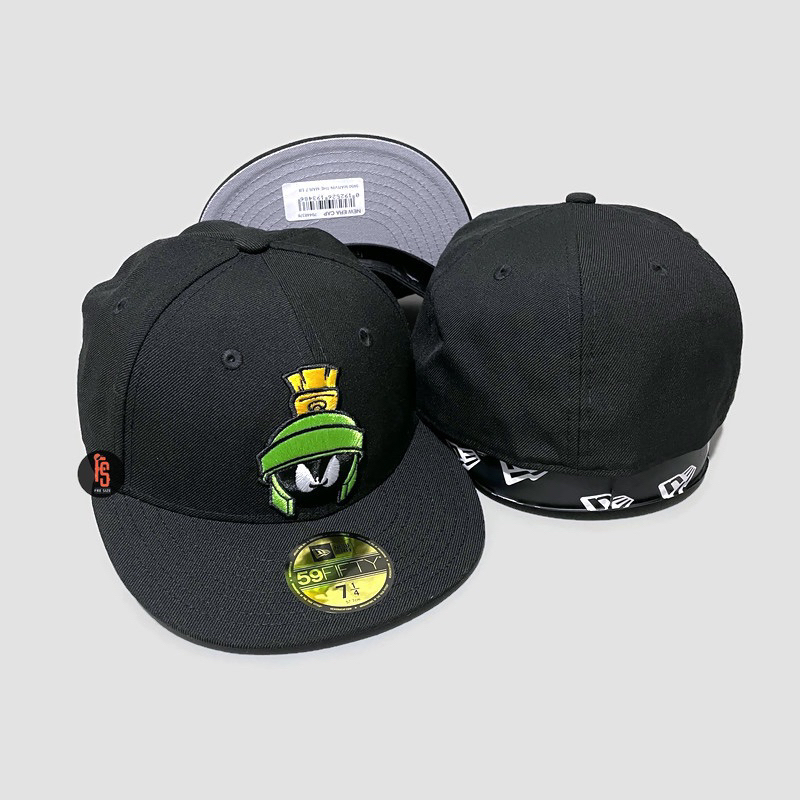 TOPI NEW ERA ORIGINAL 5950 MARVIN THE MARTIAN BLACK UV GREY