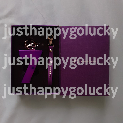 BTS BR Baskin Robbins 7 Light Keyring (no battery)