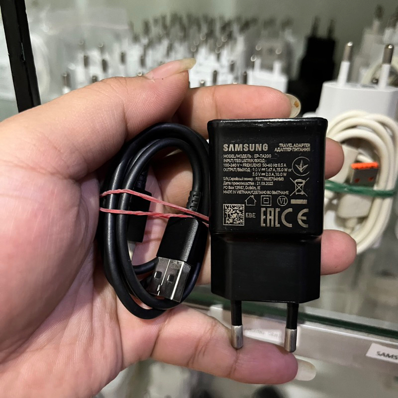 Charger Samsung Copotan Bekas bawaan A50 A51 S10 A30 M30 ORIGINAL CABUTAN HP