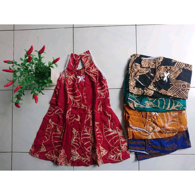 DASTER ANAK / DASTER ANAK PERCA 1-2th / Daster Bayi / dress bayi perempuan / baju anak perempuan / d