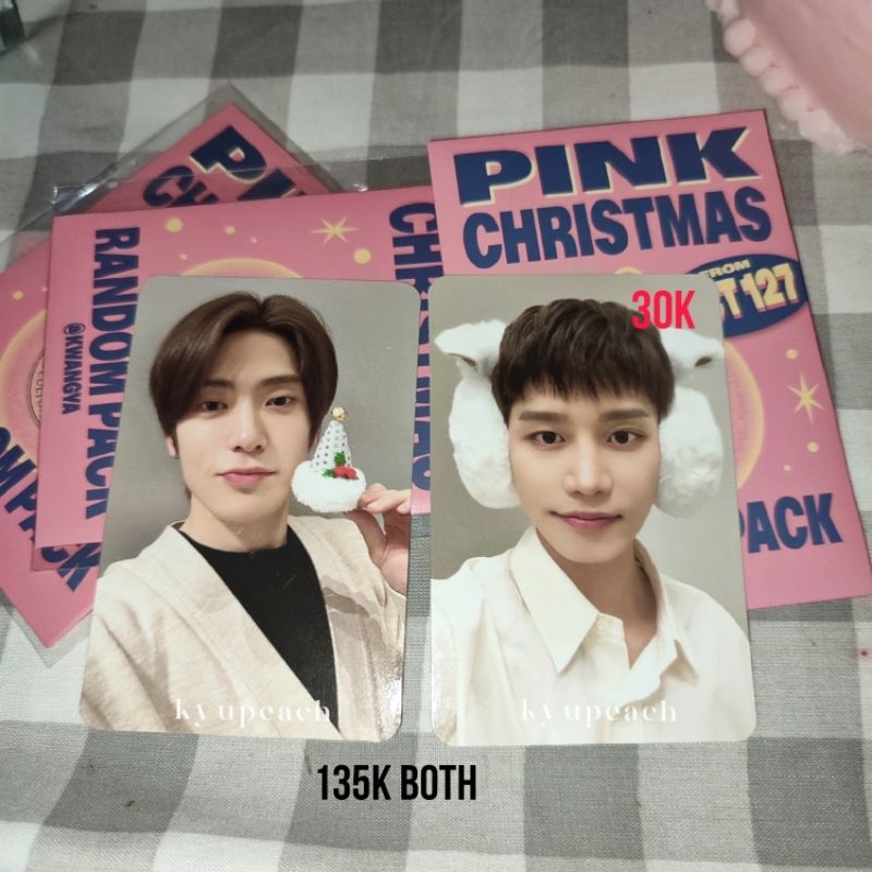 Pink Christmas NCT127 Jaehyun Taeil