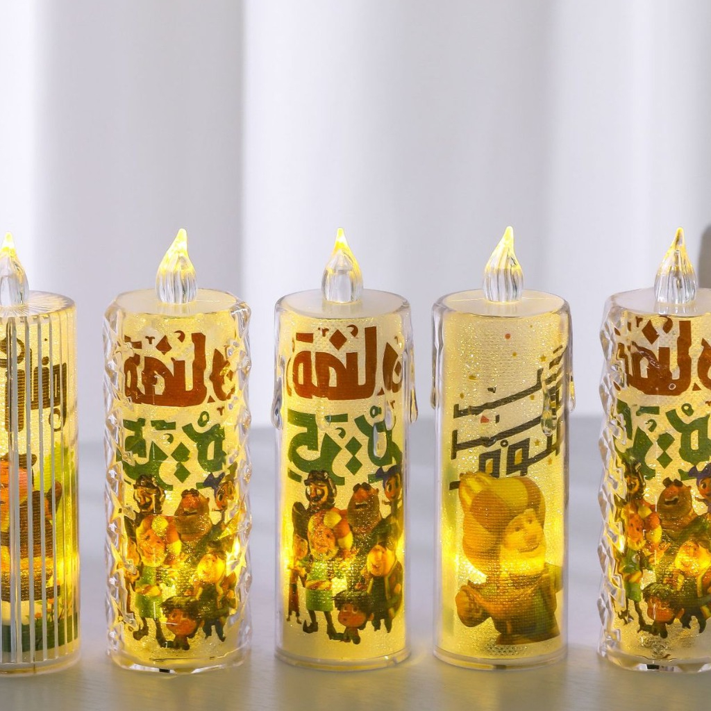 T&amp;Y Lilin Led Mini Candles Lilin Elektrik Lampu Tidur Lilin LED Light Candle Electronic Lamp With Base Transparent Party Home Decor