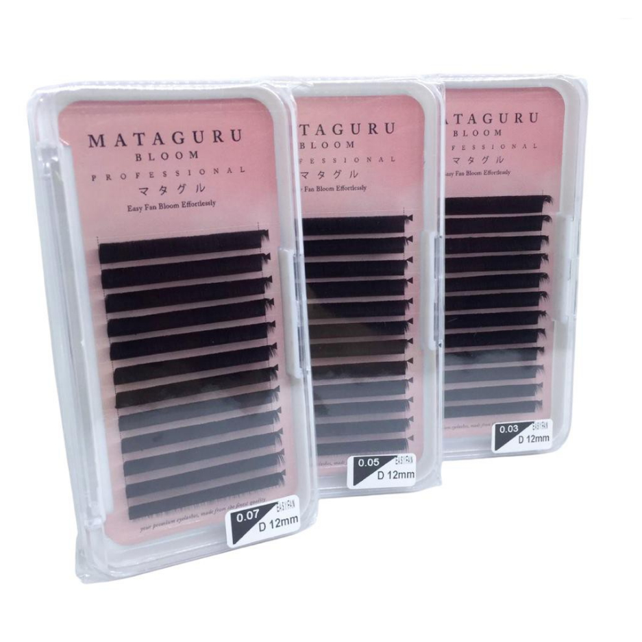 (VERSI BARU) Mataguru Bloom Russian  Easy Fan Eyelash Extension