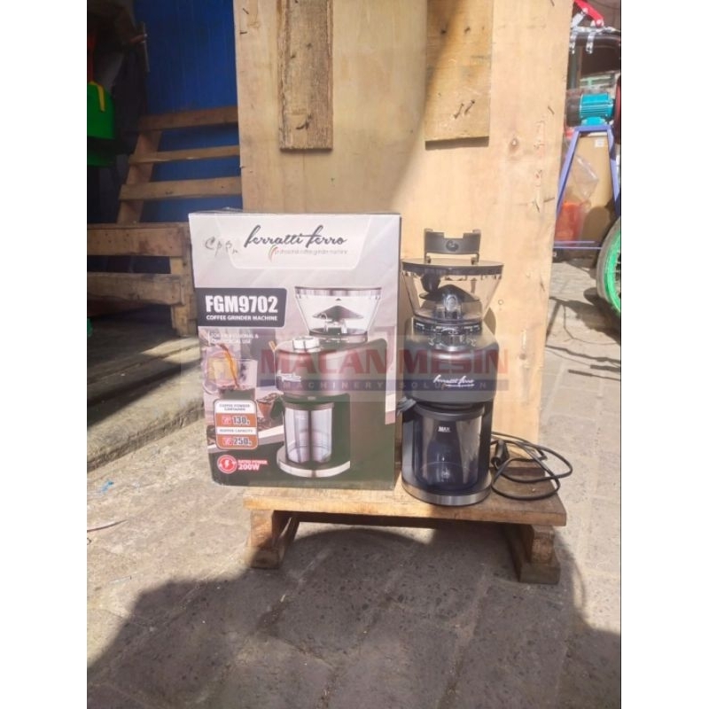 COFFEE GRINDER MACHINE ALAT PENGGILING KOPI FERRATTI FERRO FGM 9702