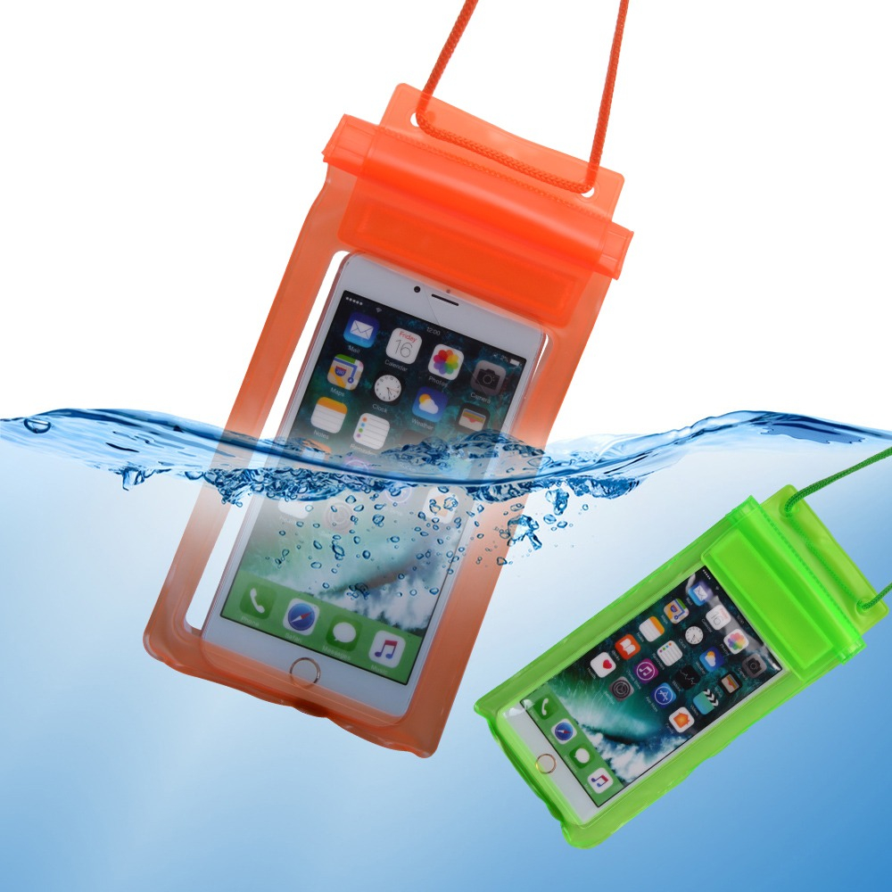 vibox wp-10M Mobile Waterproof  XL 6.5inch Bag Anti Corona - Waterproof Case Hp Universal All Size - Sarung Hp Anti Air Anti Corona jas handphone anti basah BY SMOLL