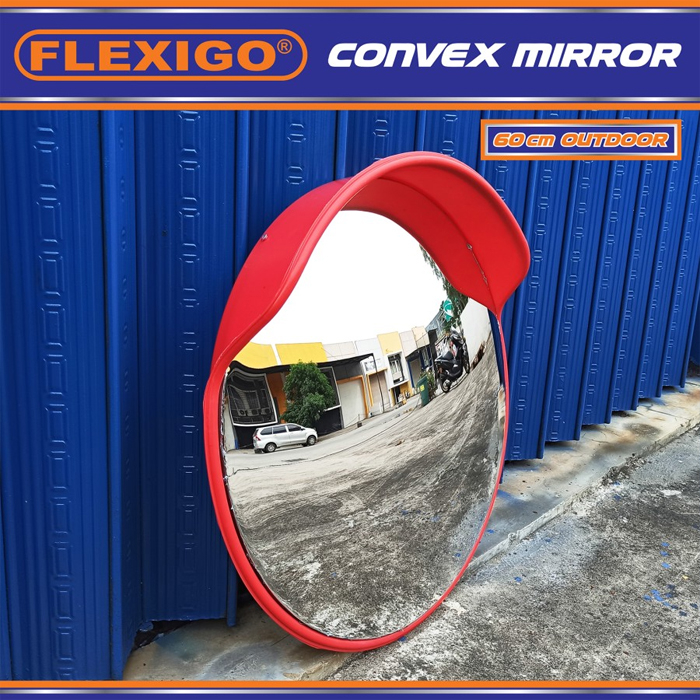 Convex Mirror 60cm / Kaca Cermin Cembung Simpang Jalan Tikungan Safety