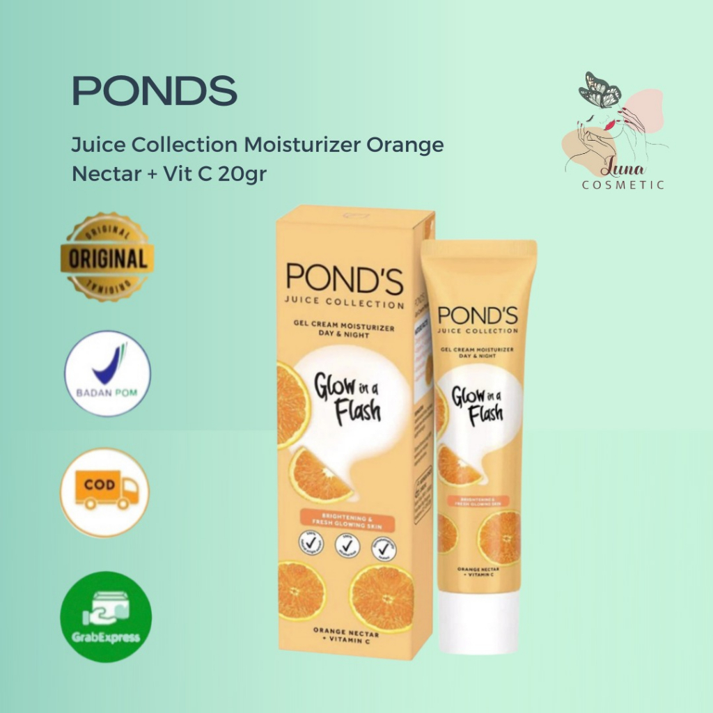 PONS Juice Collection Moisturizer Orange Water + Vit c 20G