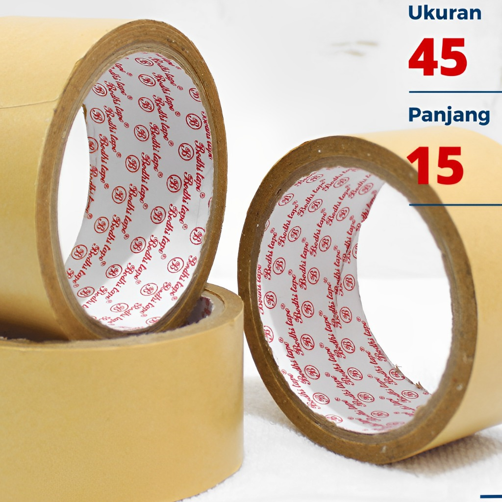 

KRAFT PAPER LAKBAN BODHI 45MM X 15YARD PER ROLL