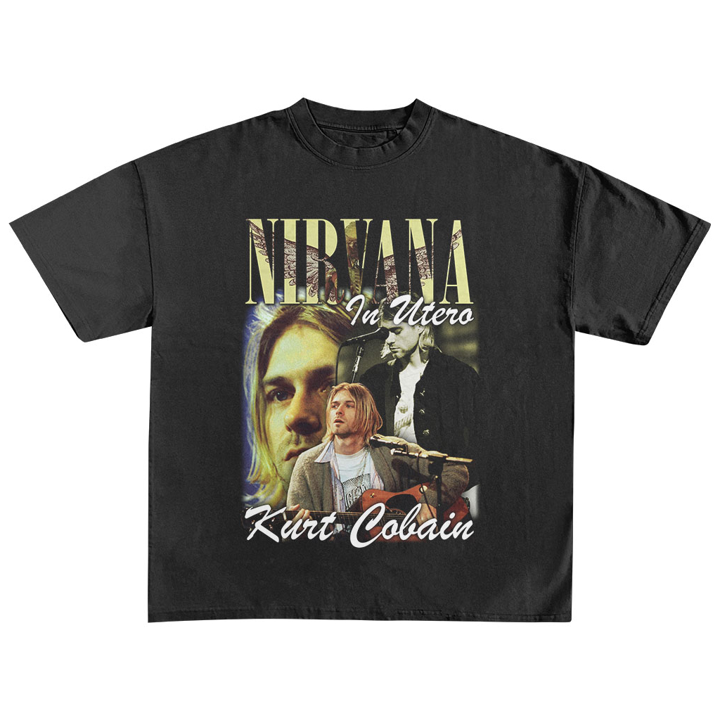 KAOS NIRVANA KURT COBAIN VINTAGE