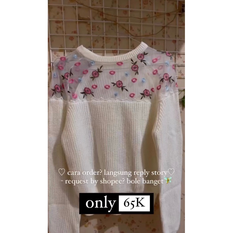 preloved sweater gemes