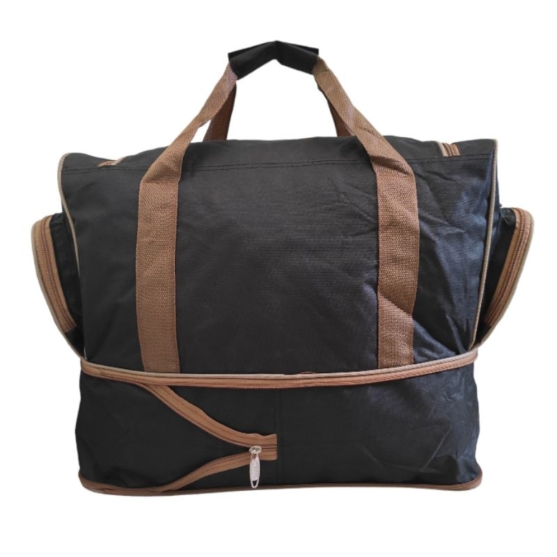 Tas pakaian travel tingkat texas tas mudik uk sedang