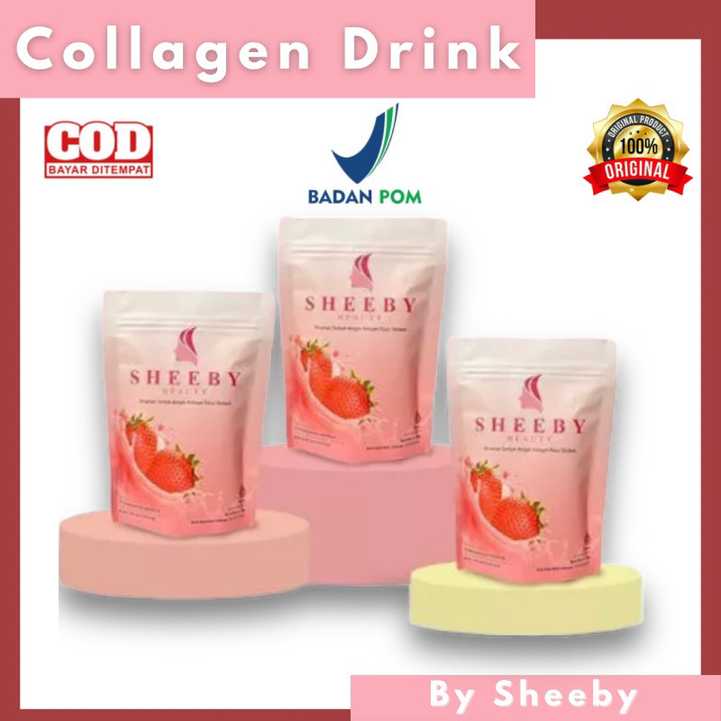 SHEEBY BEAUTY COLLAGEN DRINK MINUMAN KOLAGEN SUPLEMEN PEMUTIH BADAN [BPOM]