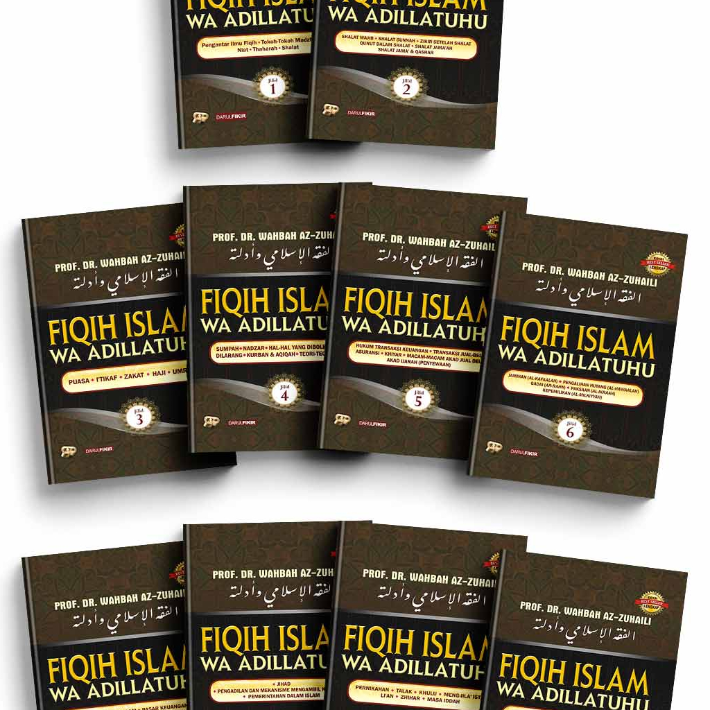 BUKU FIQIH ISLAM WA ADILLATUHU JILID 1 - 10 HC