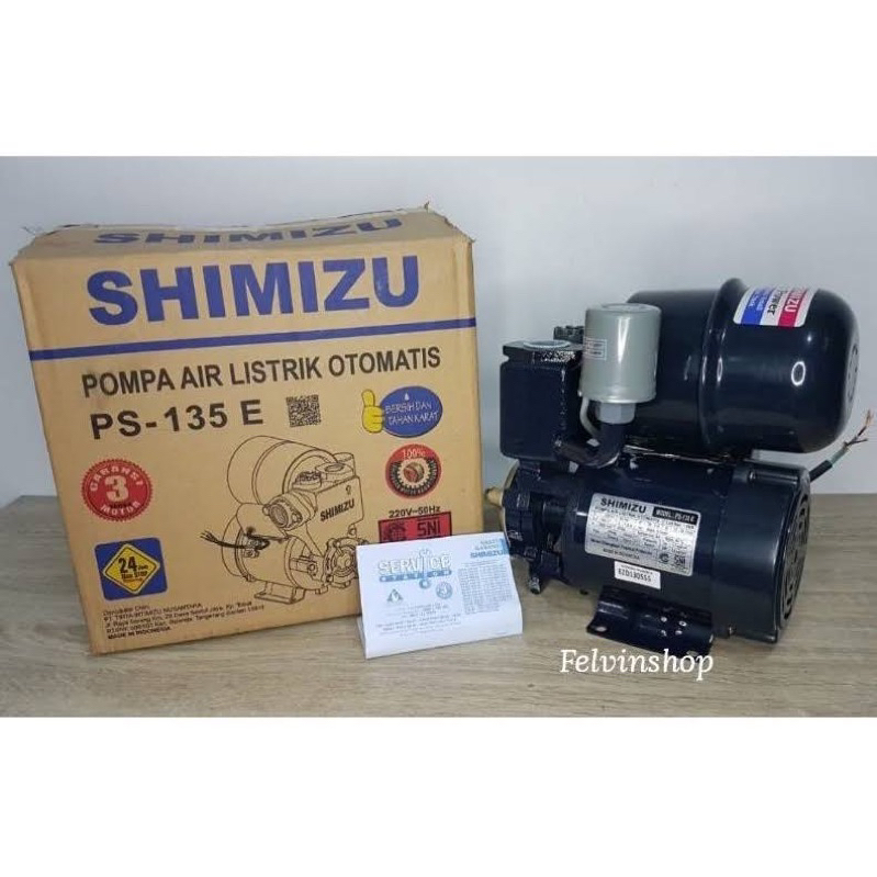 SHIMIZU MESIN POMPA AIR OTOMATIS PS 135-E