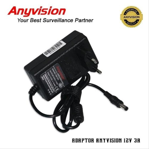 Adaptor CCTV Anyvision 12v 3a
