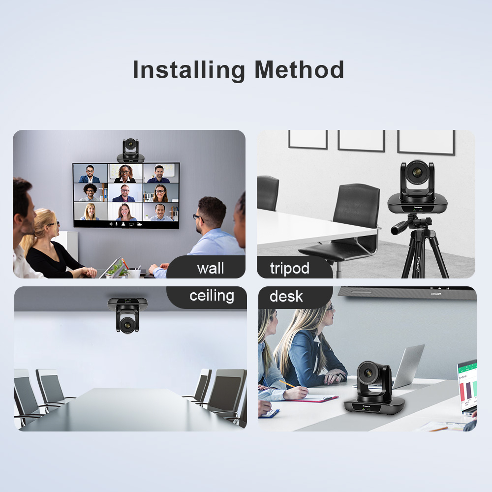 Tenveo UHD12N 12X Zoom PTZ Camera Video Conference