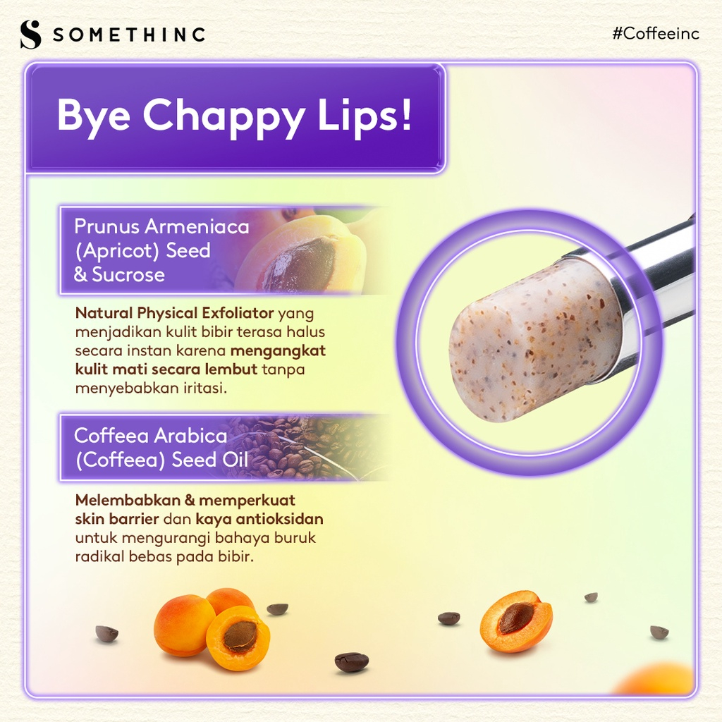 Somethinc Coffeinc Lip Scrub