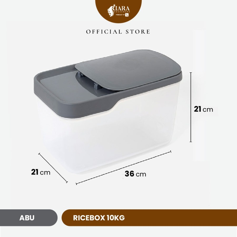 Tempat beras Rice box 10 kg CJP kiara
