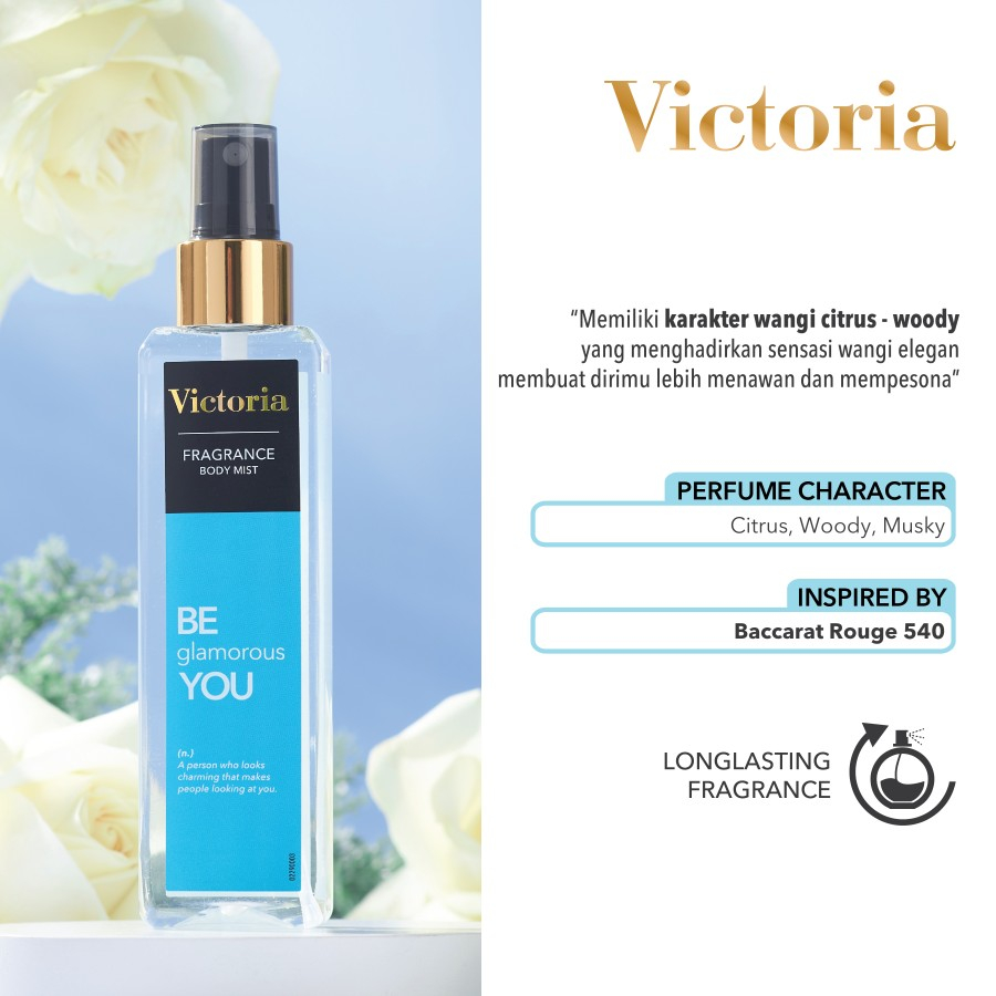 Victoria Fragrance Body Mist 100ml