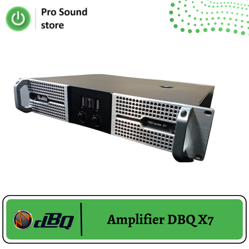 Power Amplifier DBQ X7 Profesional Edition Power DBQ X7
