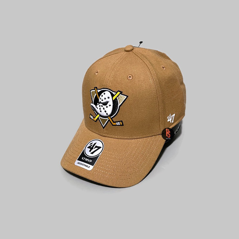 TOPI ORIGINAL 47 MVP ANAHEIM DUCKS SNAP CAMEL