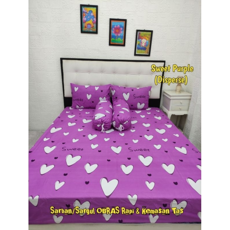 Sprei 180x200, sprei love, sprei homemade