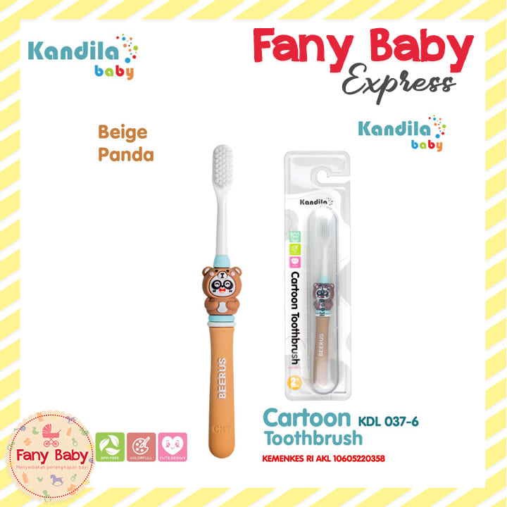 KANDILA BABY CARTOON TOOTHBRUSH / KDL 037-6