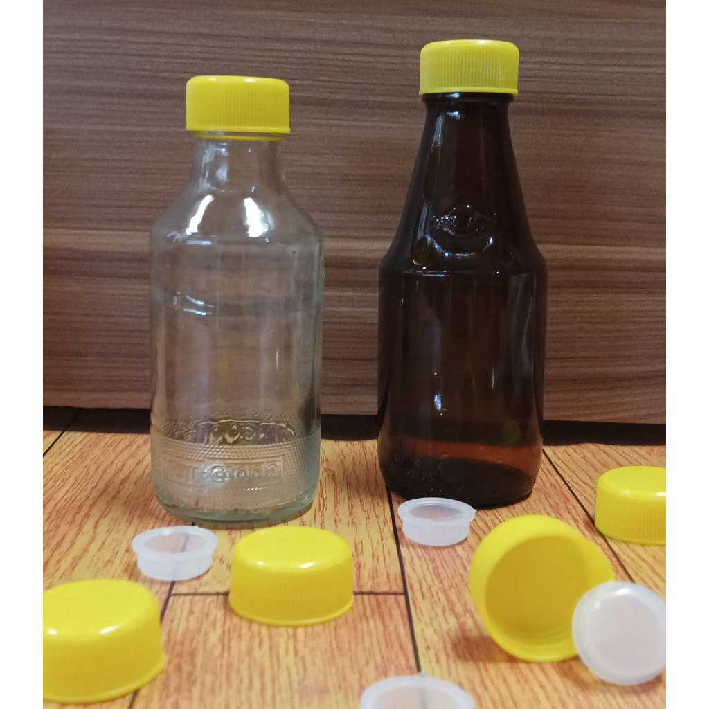 Botol Kaca 150ml Botol Bekas UC 1000 150ml + Tutup Plastik Murah Serbaguna UC 100 Kratindaeng