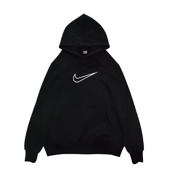 Jaket Sweater Hoodie Nike Logo Bordir Lilac Premium