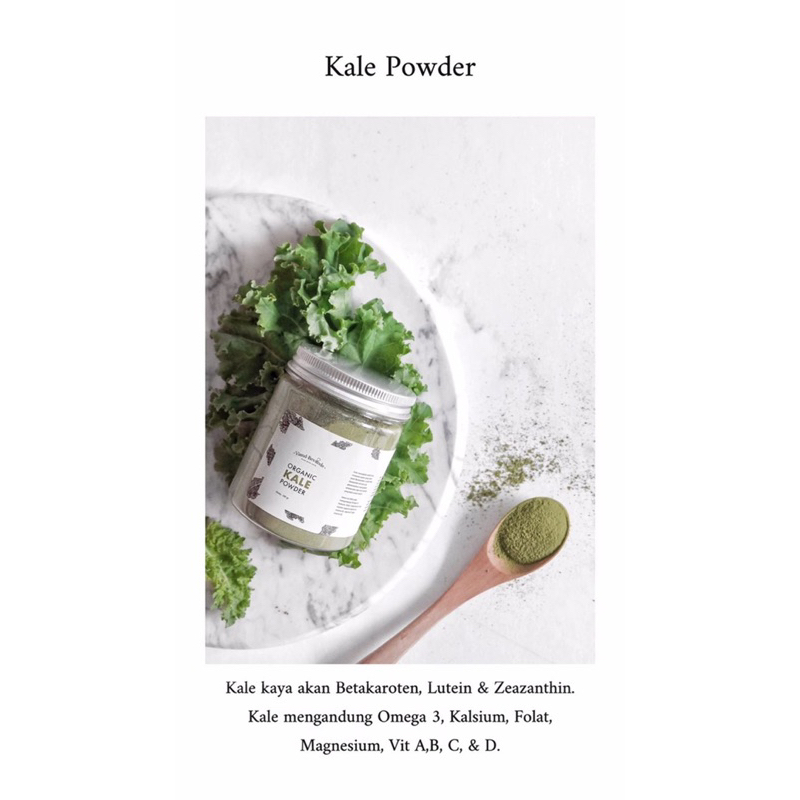 Viand Bevande Organic Kale Food Powder Tepung Mpasi