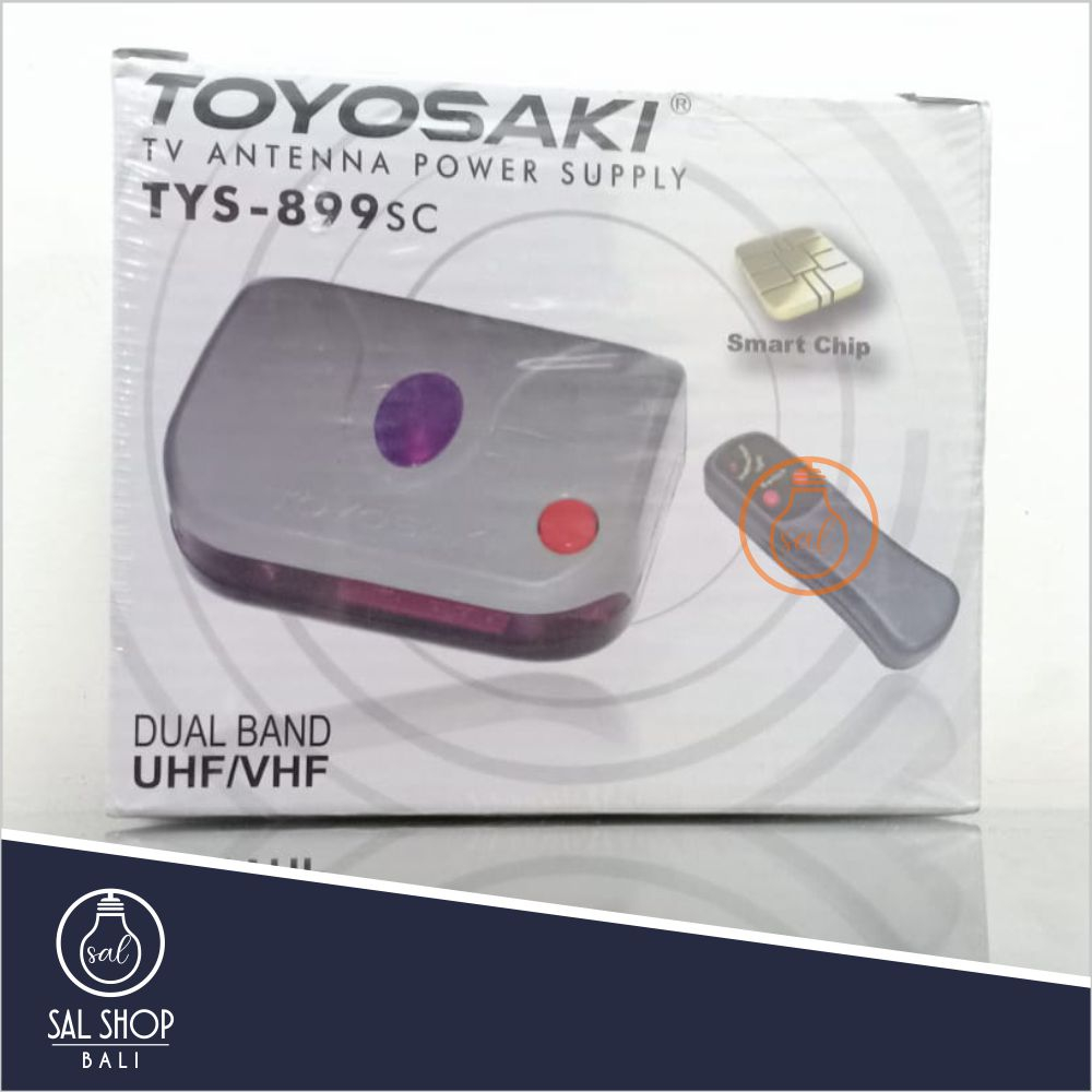 TV Antena Power Supply Toyosaki TYS 899 SC Booster Bawah Antena Remote