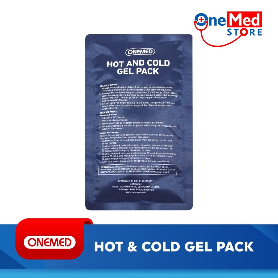 ONEMED Hot and Cold Gel Pack | Hot &amp; Cold Pack | Pereda Nyeri Gel Pack