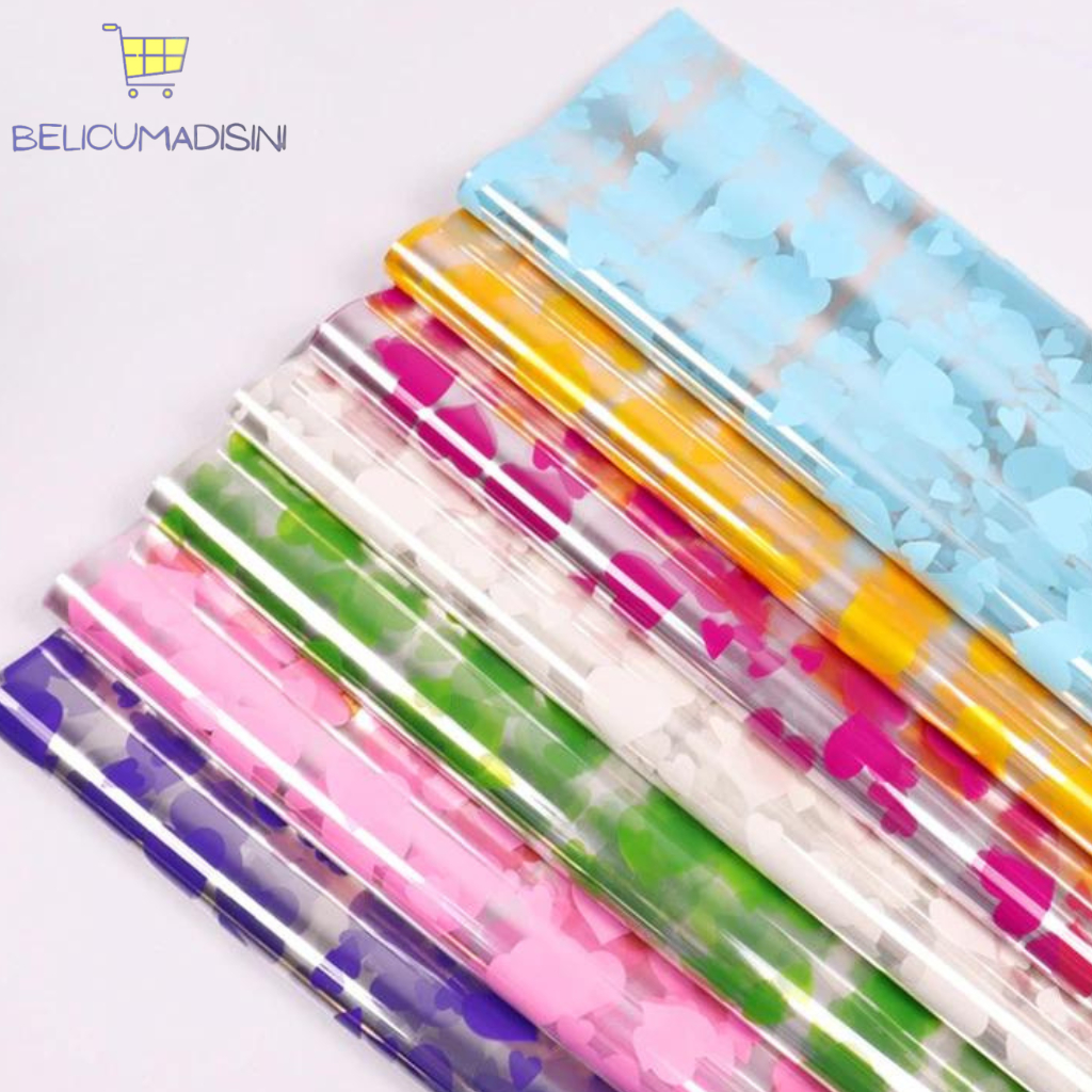 

(ISI 10pcs) Plastik OPP Lembaran Parcel Motif 80x60 cm / Plastik Bingkisan / Plastik Kaca Motif Tipis / Plastik Tumpeng / Souvenir Suvenir Lembaran / Bungkus Kado Hadiah