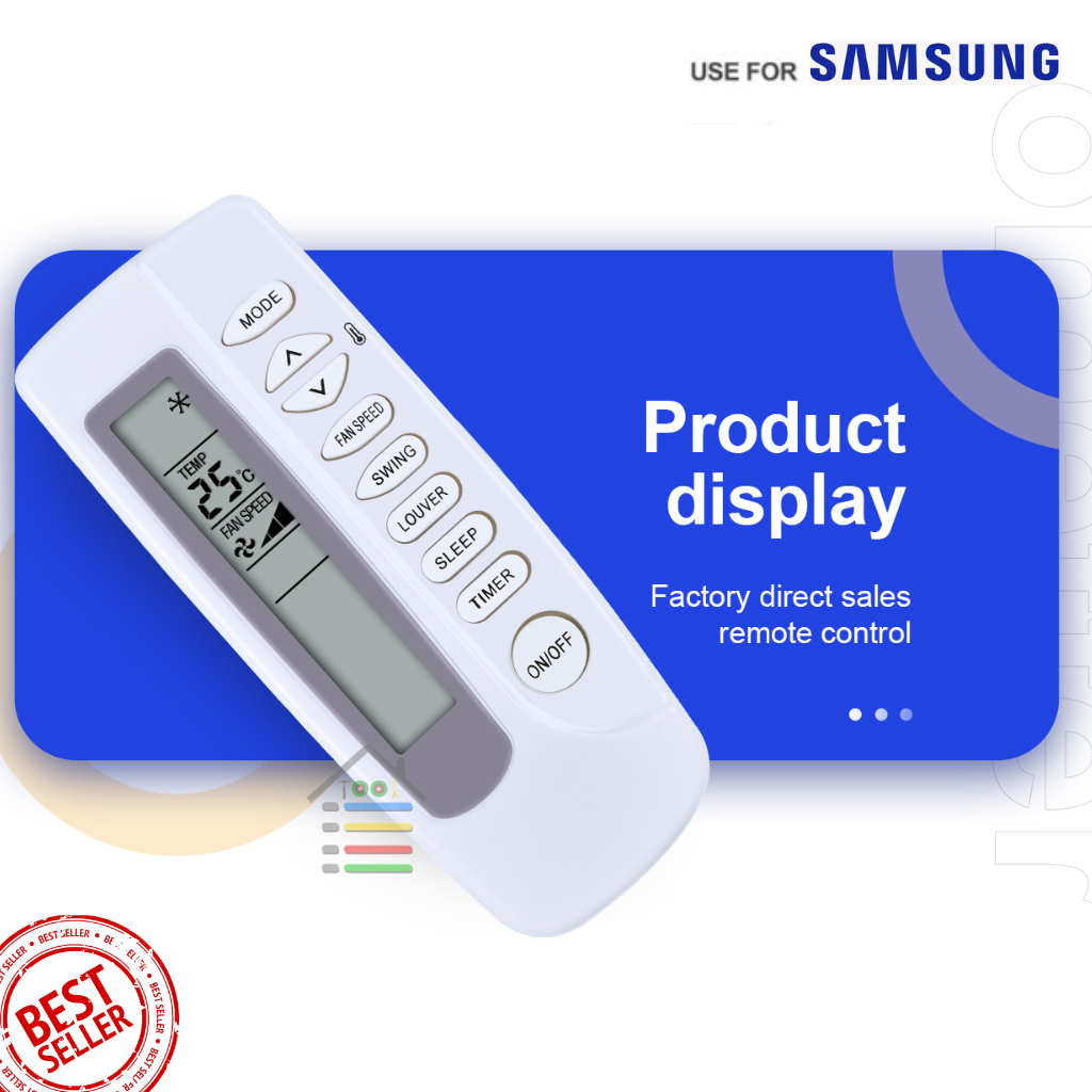 REMOTE AC SAMSUNG TANPA DUS SPLIT INVERTER LOW WATT