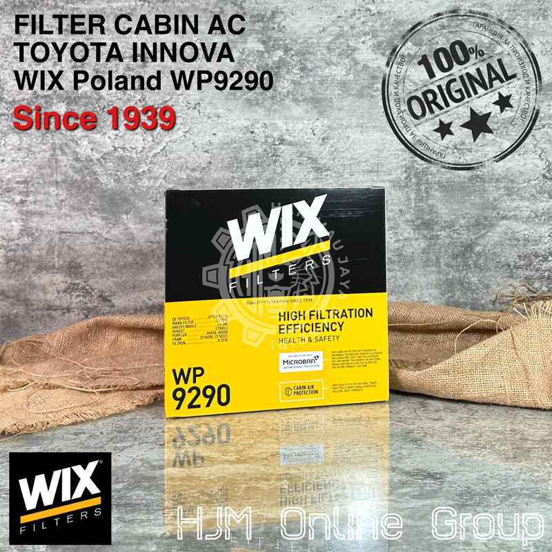 FILTER CABIN SARINGAN AC INNOVA FORTUNER HILUX WIX Poland WP9290