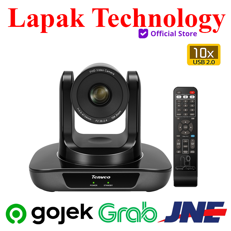 Tenveo Tevo UHD10H 10x PTZ Camera Video OUTPUT HDMI, USB dan RJ45