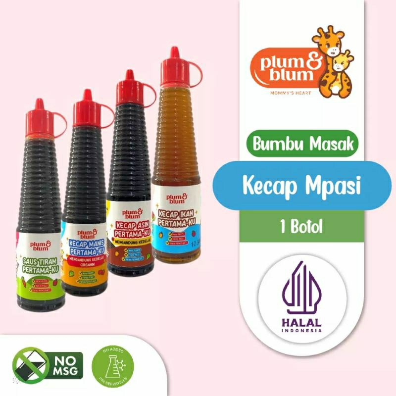 

Plum&Blum Kecap Mpasi 130gr