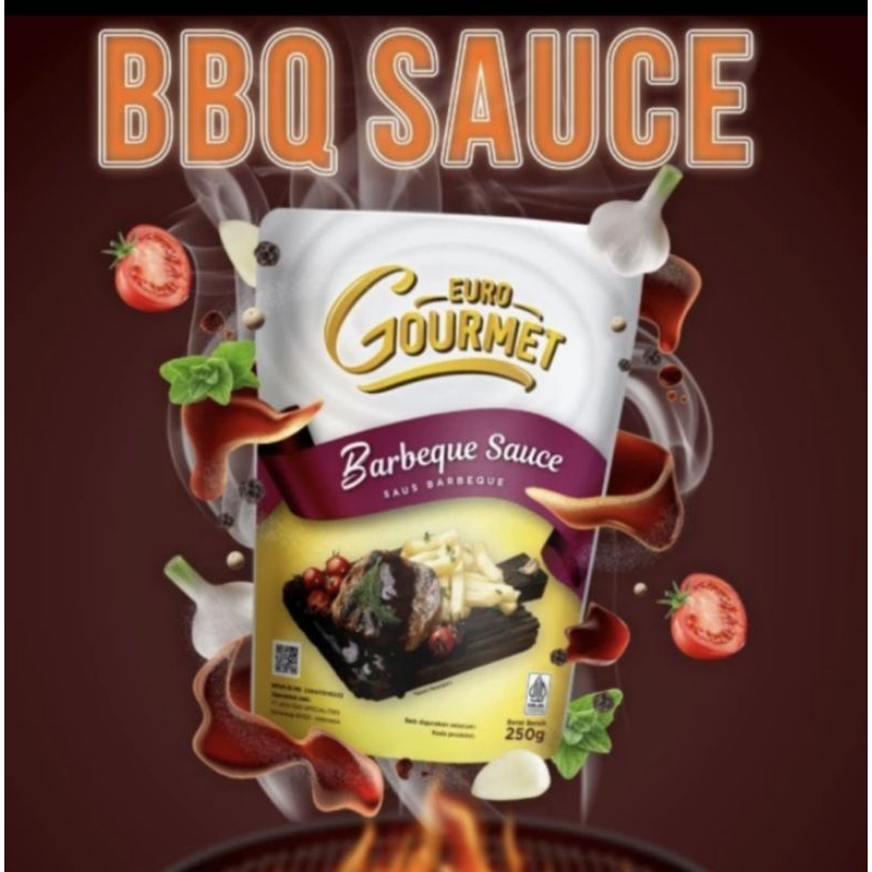

Euro Gourmet Barbeque Sauce 250gr / Saus Barbeque