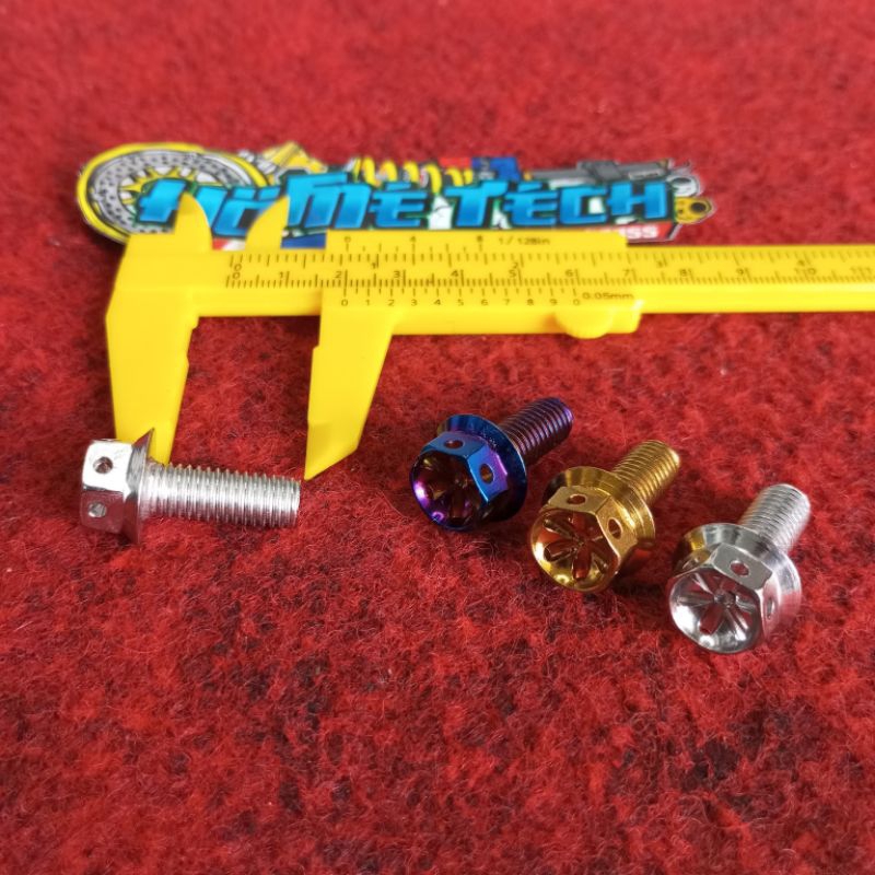 baut probolt M8x20 baut 12 panjang 2cm,probolt flower drat 12 panjang 2cm baut probol 12