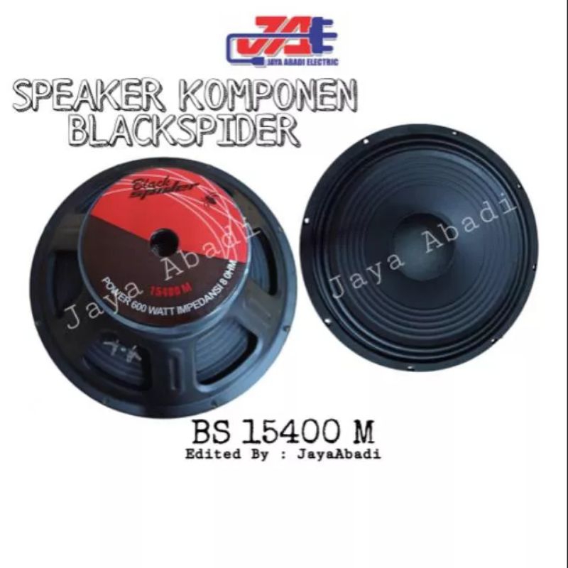 SPEAKER KOMPONEN BLACK SPIDER BS 15400 M