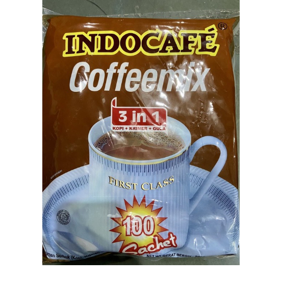 

kopi INDOCAFE COFFEEMIX sachet 20 GR / pak
