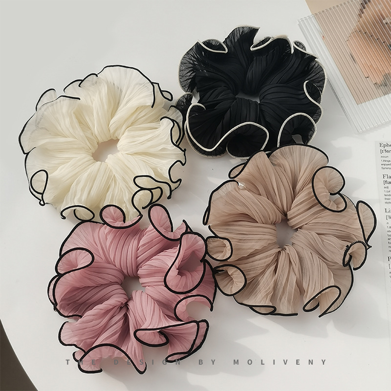 Caliloops Scrunchies Hijab Ikat Rambut Korea Dewasa Wanita Linda